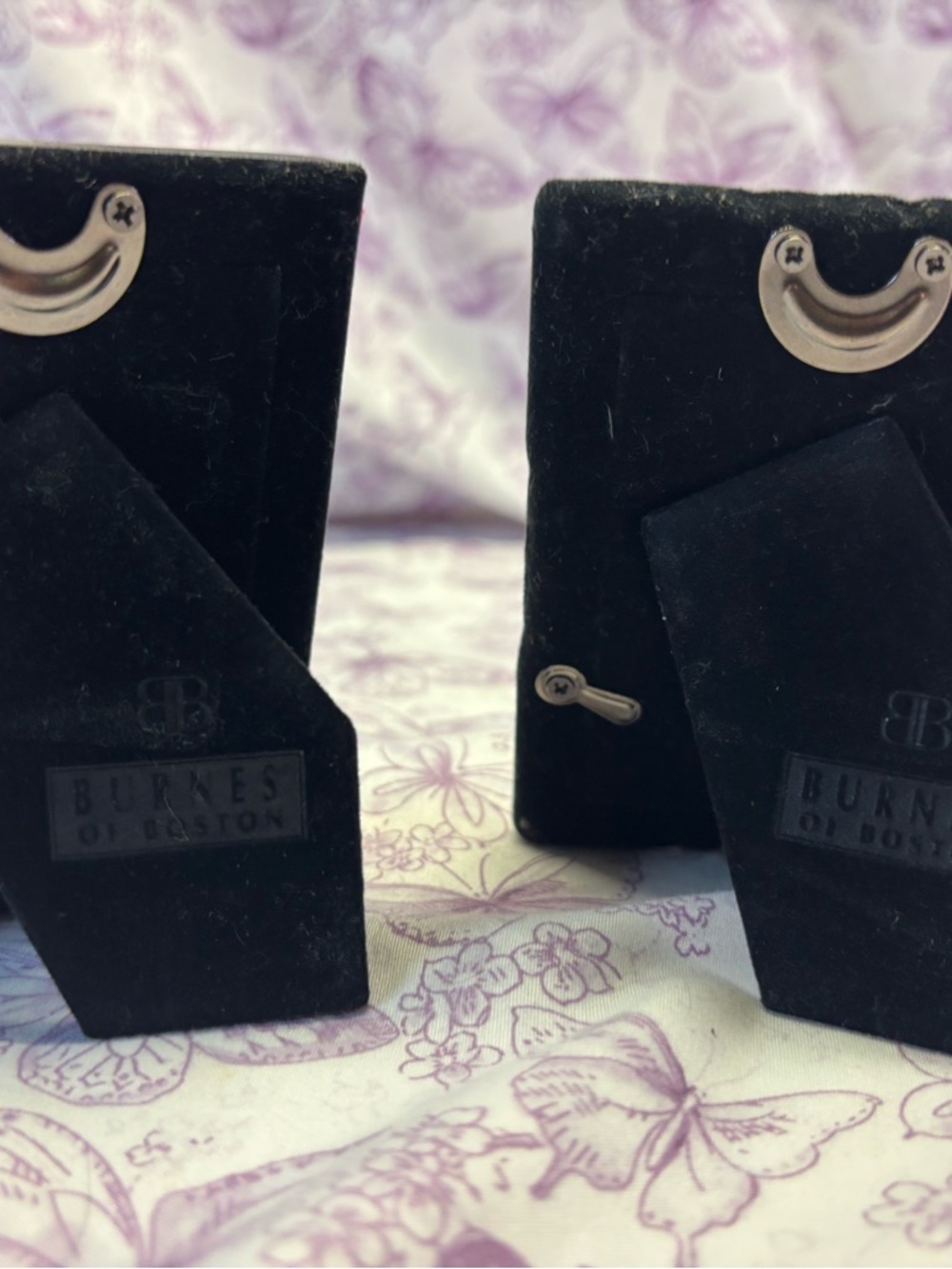 📍Set of 2 Burnes Of Boston Silver-Tone Decorative Picture Frames - Picture 2 of 2
